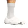 Ochraniacze na buty Velotoze Silicone Shoe Cover Snap, biały, L