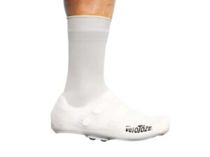 Ochraniacze na buty Velotoze Silicone Shoe Cover Snap, biały, L