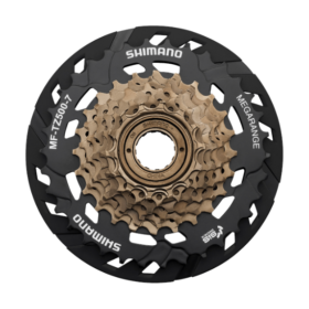 SHIMANO Wolnobieg wielorzędowy MF-TZ500-7 7 rzędów 14-28T Z osłoną szprych