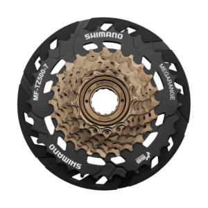 SHIMANO Wolnobieg wielorzędowy MF-TZ500-7 7 rzędów 14-28T Z osłoną szprych