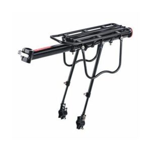 Bagażnik rowerowy aluminiowy na sztycę BLF-H27-4 (26"-29") czarny