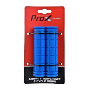 Chwyty rowerowe ProX GP-55B niebieskie 120 mm
