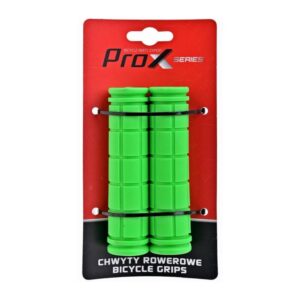Chwyty rowerowe ProX GP-55B zielone 120 mm