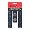 Chwyty rowerowe ProX GP-53 Lock-On niebiesko-czarne 130 mm skręcane