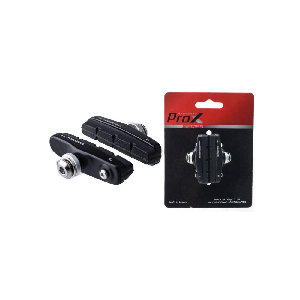 C-UH-K-0071_square Klocki hamulcowe szosowe ProX 55 mm czarne z wymienną okładziną Shimano 105 / Ultegra