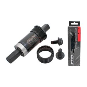 Oś suportu na łożyskach maszynowych Neco Compact 115 mm ze śrubami