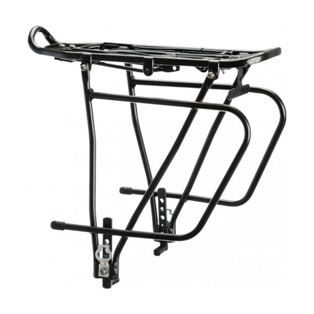 Bagażnik rowerowy pod hamulec tarczowy Kaiwei KW-680-09 (24"-28") czarny Bagażnik rowerowy pod hamulec tarczowy Kaiwei KW-680-09 (24"-28") czarny