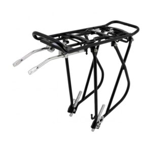 Bagażnik rowerowy aluminiowy tylny Kaiwei KW-622-02 (24"-28") czarny