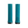 Chwyty rowerowe Oxford MTB Driver Lock-On niebieskie 130 mm skręcane