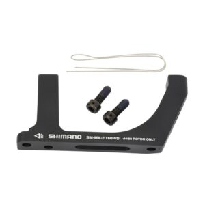 Adapter hamulca tarczowego Shimano SM-MA-F160P/D Post Mount -> Flat Mount przód 160mm