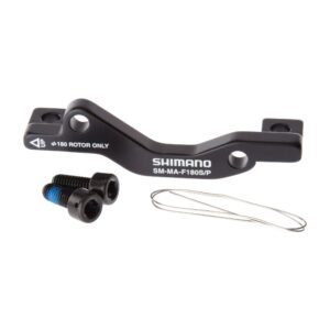 Adapter hamulca tarczowego Shimano SM-MA-F180S/P IS zacisk -> Post Mount przód 180mm