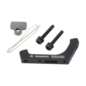 Adapter hamulca tarczowego Shimano SM-MA-R160P/D Post Mount -> Flat Mount tył 160mm