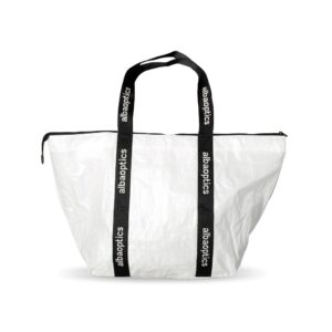 Torba na ramię Alba Optics Woven Bag wodoodporna biała