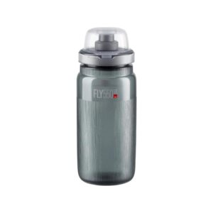 Bidon Elite Fly MTB Tex 550ml przezroczysty szary z zatyczką