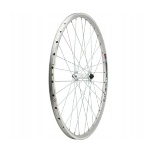 Koło rowerowe 26" przód V-Brake QR (obręcz Stars Circle J19SZ srebrna nitowana, piasta JY-751 QR)