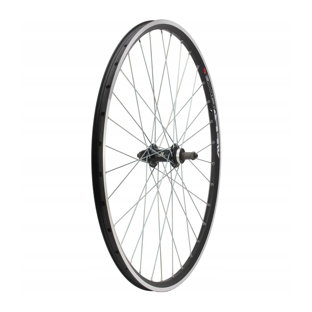 kolo-275-tyl-wolnobieg-vb-qr-j19sz-jy752-bk Koło rowerowe 27,5" tył pod wolnobieg V-Brake QR (obręcz Stars Circle J19SZ czarna nitowana, piasta JY-752 QR)