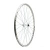 Koło rowerowe 28" przód V-Brake QR (obręcz Stars Circle J19SZ srebrna nitowana, piasta JY-751 QR) 1 Koło rowerowe 28" przód V-Brake QR (obręcz Stars Circle J19SZ srebrna nitowana, piasta JY-751 QR)