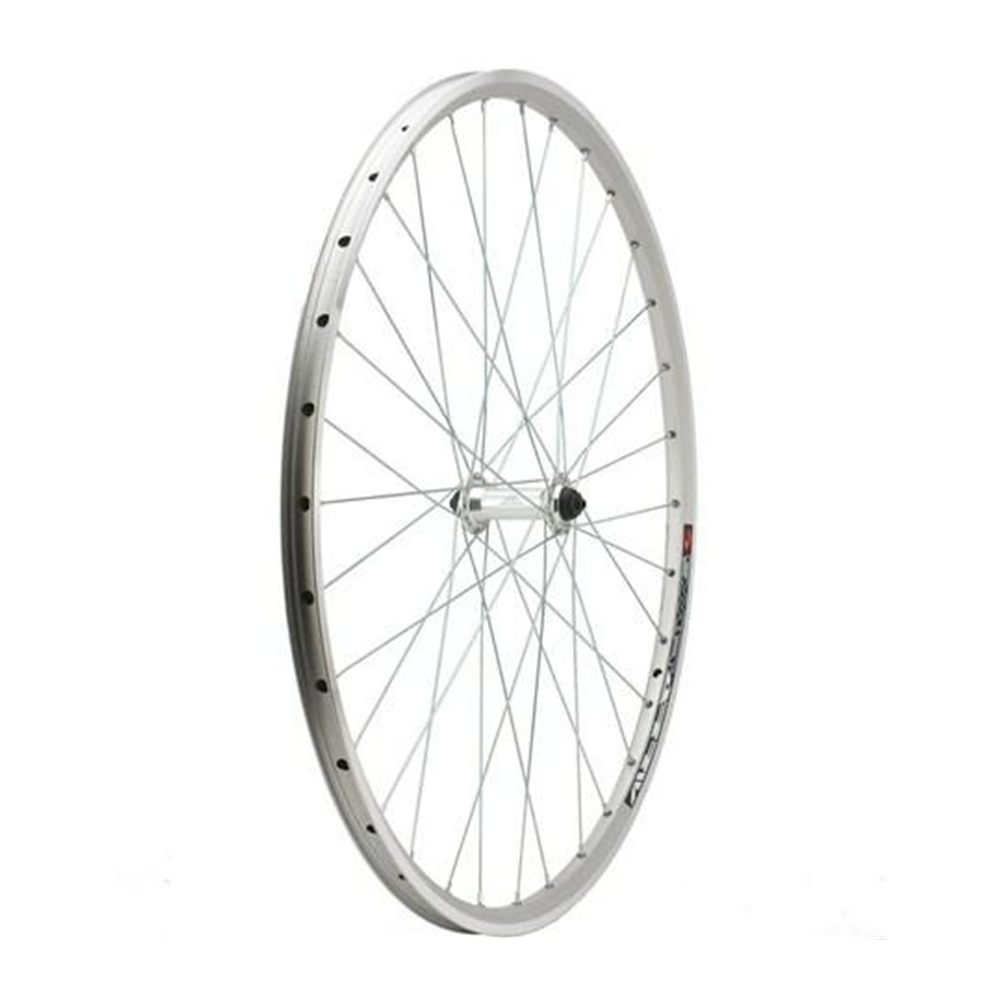 kolo-28-przod-vb-qr-j19sz-jy751-sl Koło rowerowe 28" przód V-Brake QR (obręcz Stars Circle J19SZ srebrna nitowana, piasta JY-751 QR)