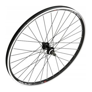 Koło rowerowe 28" tył pod wolnobieg V-Brake QR (obręcz Stars Circle J19SZ czarna, piasta JY-752 QR)