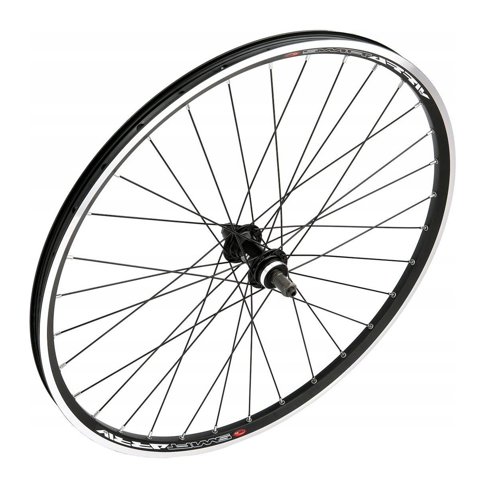 kolo-28-tyl-wolnobieg-vb-qr-j19sz-jy752-bk Koło rowerowe 28" tył pod wolnobieg V-Brake QR (obręcz Stars Circle J19SZ czarna, piasta JY-752 QR)