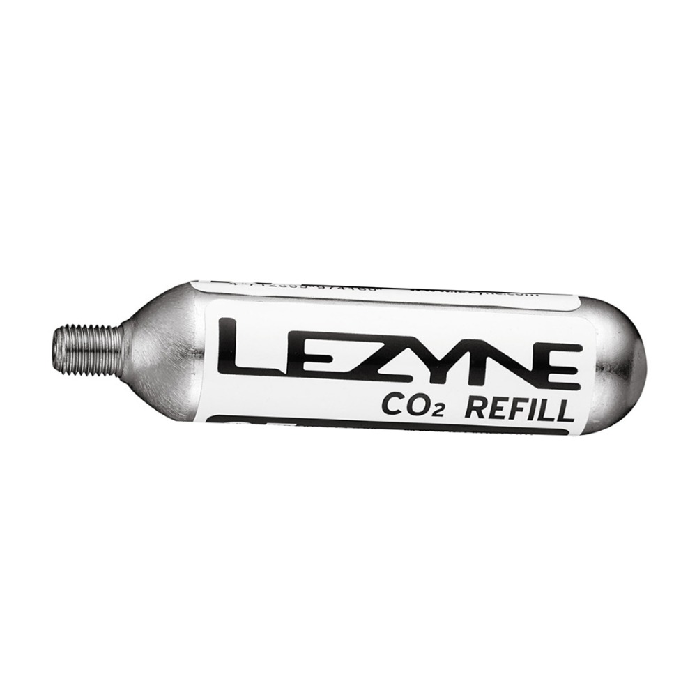 Nabój CO2 Lezyne 16g z gwintem do pompki CO2 (1 szt.) Nabój CO2 Lezyne 16g z gwintem do pompki CO2 (1 szt.)