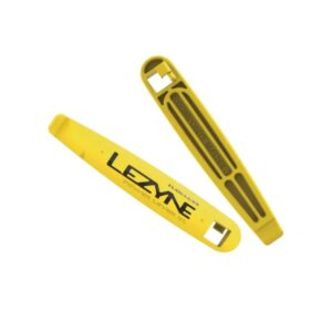Łyżki do opon bezdętkowych Lezyne Tubeless Power XL (Komplet 2 szt., 148 mm, Żółte)