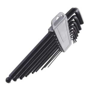 Zestaw kluczy imbusowych 1,5-10 mm z kulką Kenli KL-9704