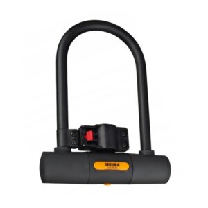 Zapięcie U-Lock Sekura KB-305 18 mm x 24,5 cm z uchwytem Czarne