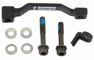 Adapter hamulca tarczowego Shimano SM-MA-F180P/P2 Post Mount -> Post Mount 180mm