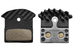 Klocki hamulcowe Shimano J04C-MF metaliczne z radiatorem Ice-Tech