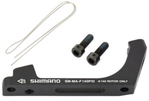 Adapter hamulca tarczowego Shimano SM-MA-F140P/D Post Mount -> Flat Mount przód 140mm
