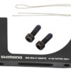 Adapter hamulca tarczowego Shimano SM-MA-F160P/D Post Mount -> Flat Mount przód 160mm 1 Adapter hamulca tarczowego Shimano SM-MA-F160P/D Post Mount -> Flat Mount przód 160mm