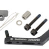 Adapter hamulca tarczowego Shimano SM-MA-R140P/D Post Mount -> Flat Mount tył 140mm 2 Adapter hamulca tarczowego Shimano SM-MA-R140P/D Post Mount -> Flat Mount tył 140mm