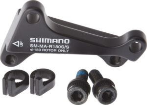 Adapter hamulca tarczowego Shimano SM-MA-R180S/S IS zacisk -> IS rama tył 180mm