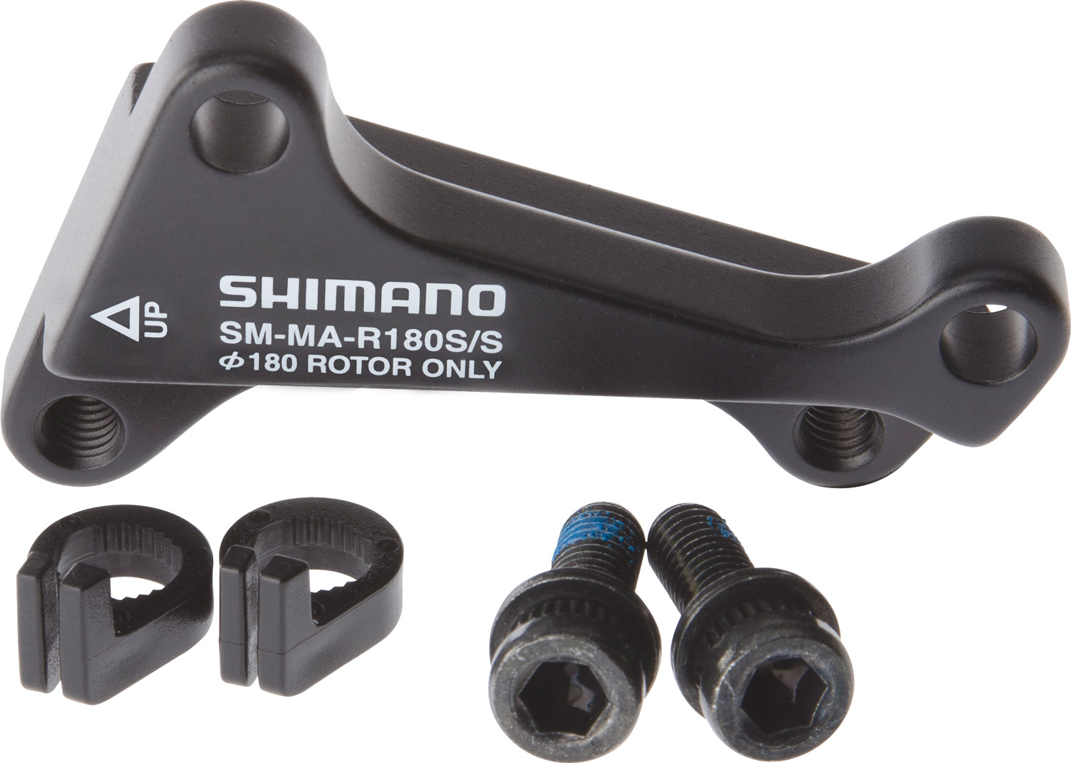 shimano_ismmar180ssa Adapter hamulca tarczowego Shimano SM-MA-R180S/S IS zacisk -> IS rama tył 180mm