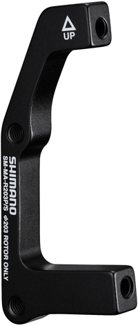 Adapter hamulca tarczowego Shimano SM-MA-R203P/S Post Mount -> IS tył 203mm