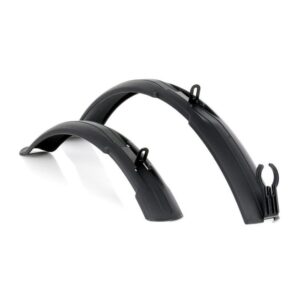 Błotniki rowerowe Simpla Next Long (Długie) 26"–29" czarne (komplet) - Simpla