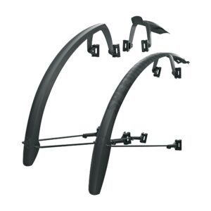 Błotniki rowerowe SKS Speedrocker 28" 42mm czarne Gravel / CX / Szosa (komplet) - SKS Germany