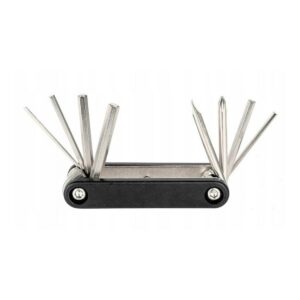 Multitool rowerowy ProX TL-04 8 funkcji - rozłożony